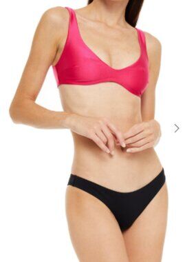 Zimmermann Hot Pink Swim TOP ONLY